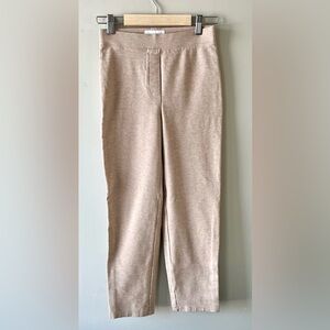 Hudson North Pull-On Ankle Pants XS Oatmeal Beige w/ Stretch - minimalist